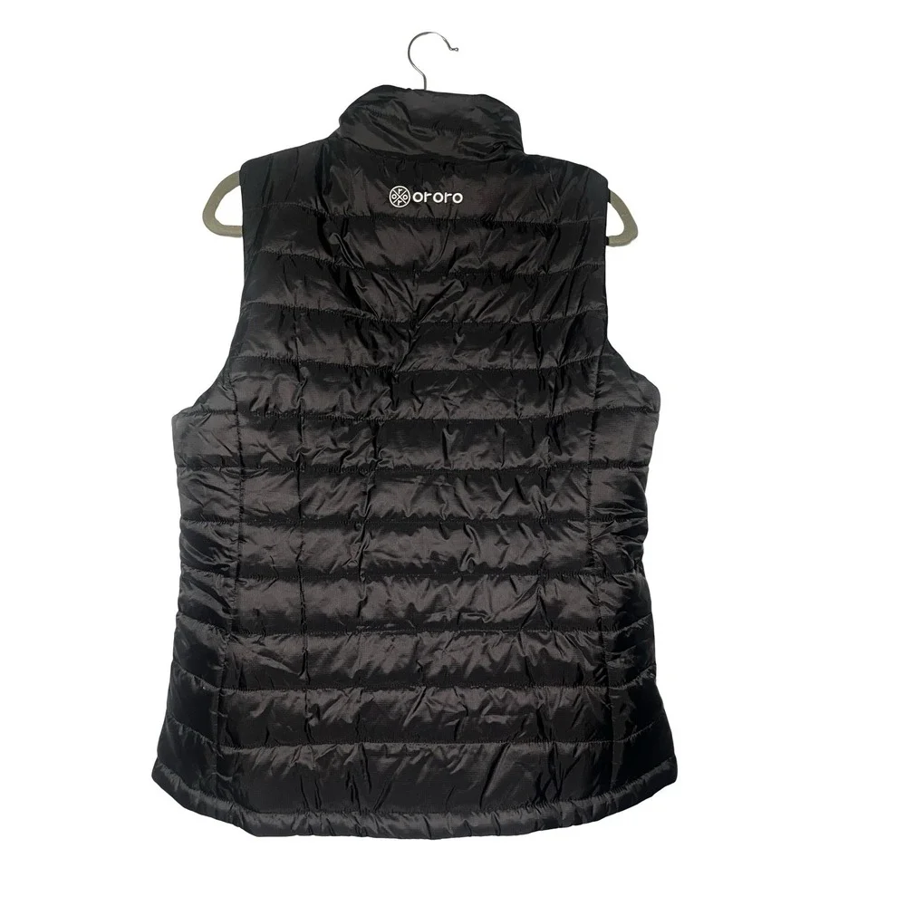 Ororo Womens 4-Zone Classic Heated Vest Black Size M 2204-021-0104 NWT